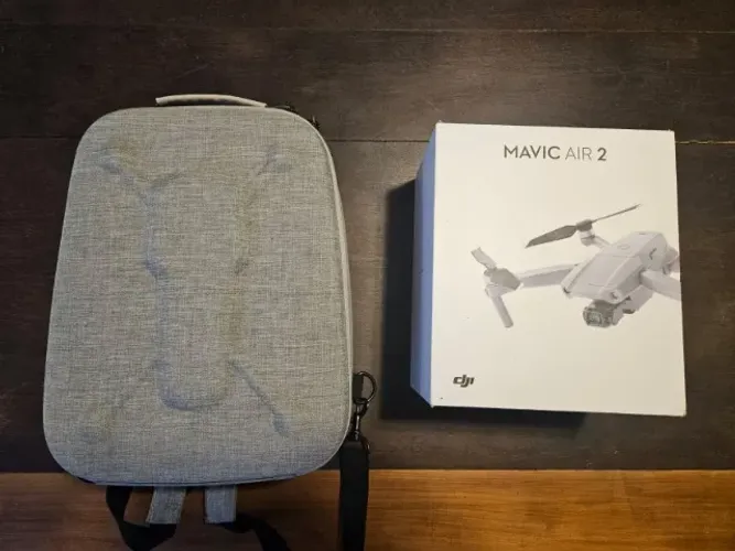 Drone DJI Mavic Air 2 pouco uso, como novo