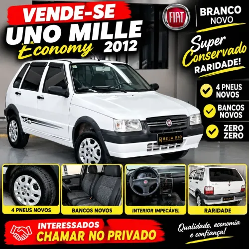 Fiat Uno Mille 1.0 Fire/ F.flex/ Economy 4P 2011