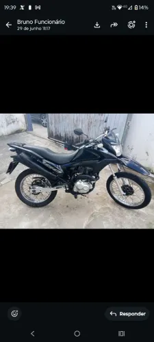 MOTO BROS HONDA NXR 160 PRETA