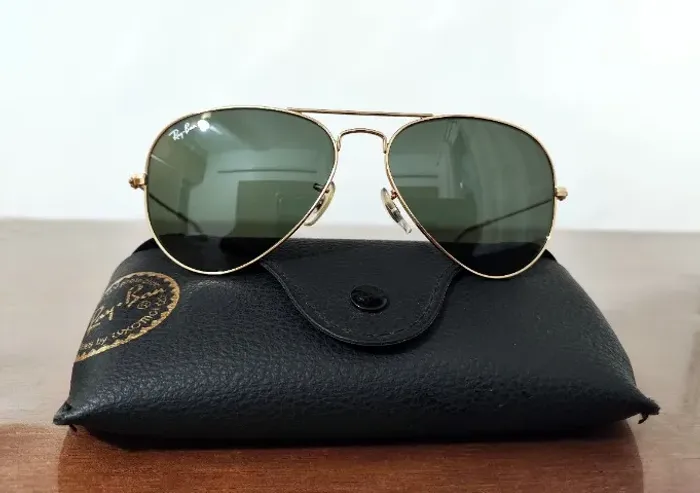 Óculos Ray-Ban Aviator RB3025 Lentes 55mm [Original]