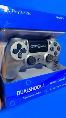 Controle sem fio para jogos PS4 e PC