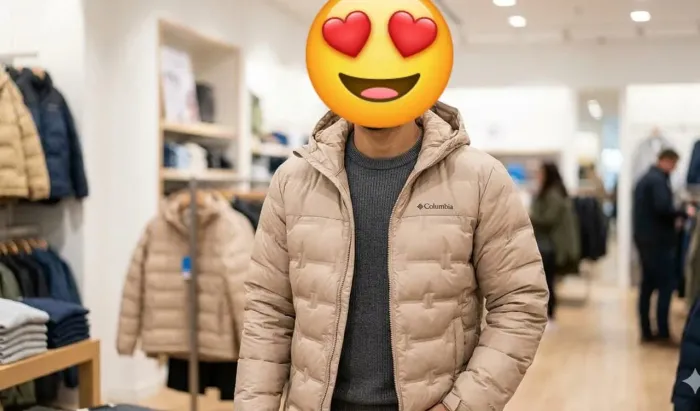Jaqueta masculina térmica e impermeável