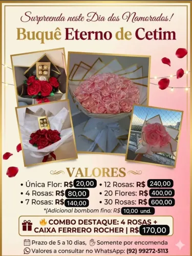 Buquê de Cetim