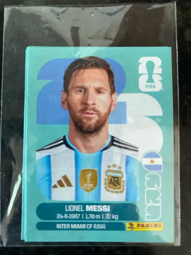 Figurinha copa MESSI