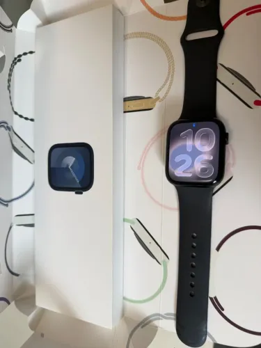Apple Watch Series 9 GPS, caixa de alumínio 45mm