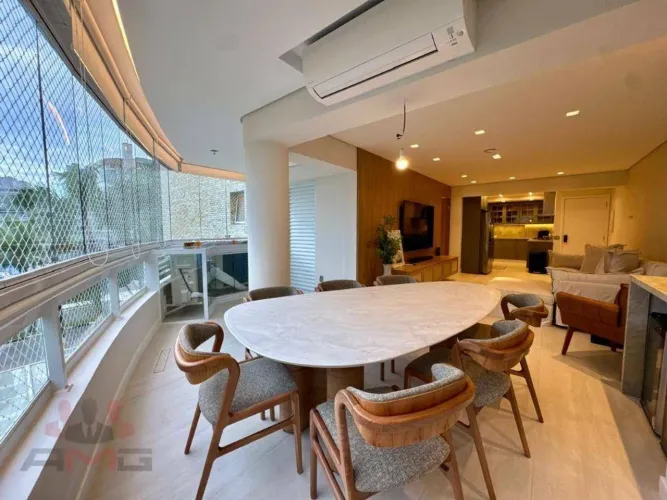 Apartamento com 3 dormitórios à venda, 88 m² por R$ 3.300.000,00 - Riviera Módulo 7 - Bert