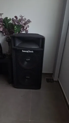 Par de caixas Soundtech (USA) sx 24