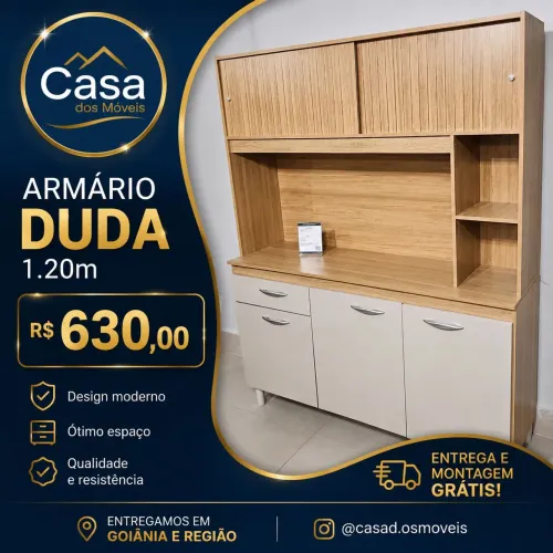 Armário de cozinha Duda 1.20m