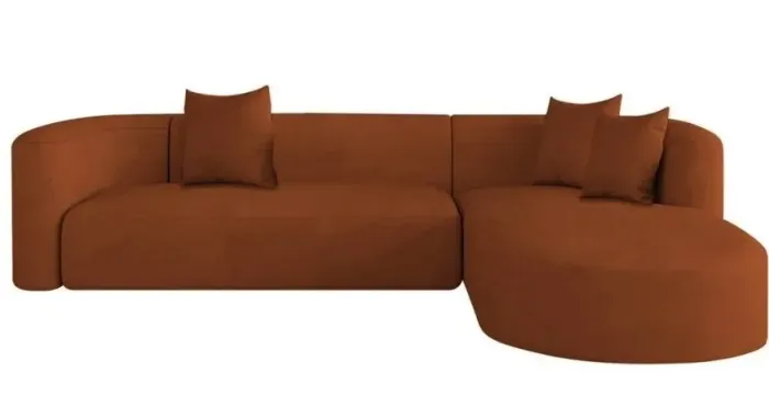 SOFÁ SUEDE 2,65 X 1,70X 1,00 NOVO LACRADO