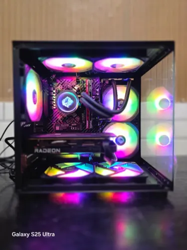 PC Gamer Ryzen 5 5500 RX 7600 XFX 16GB SSD 500GB