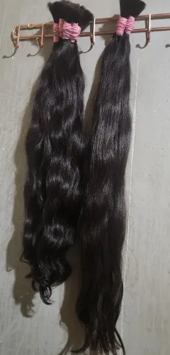 Cabelo humano ondulado