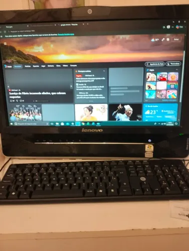 ALL in one Lenovo/6 ram/22 polegadas/windows 10