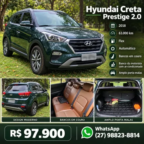 Hyundai Creta Prestige 2.0 16V Flex Aut. 2018