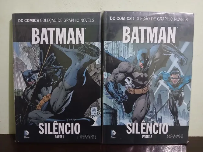 BATMAN EAGLEMOSS SILÊNCIO VOL 1 E 2