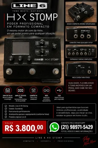 LINE 6 HX STOMP ? EXCELENTE ESTADO