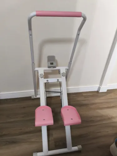 Simulador de Caminhada Máquina de Escalada Fitness Dobrável com Painel Digital