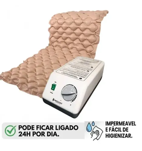 colchão inflavel ortopédico hospitalar anti escaras com bomba 24hrs faço envio 