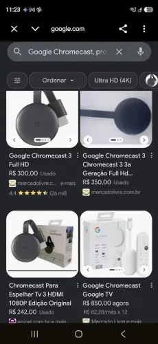 Google Chromecas 3ª geração