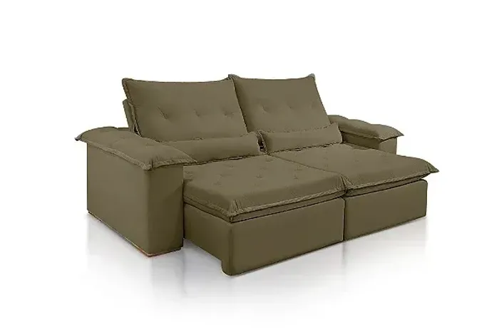 SOFA RETR SF.4240 VALENCIA 250CM VEL MARROM MOLAS BONNEL r77