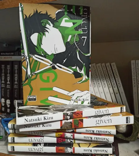 Mangá Given volumes 1-7