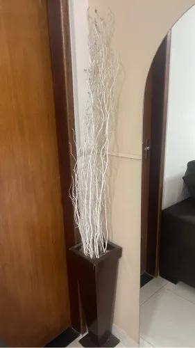 Vaso decorativo + arranjo 