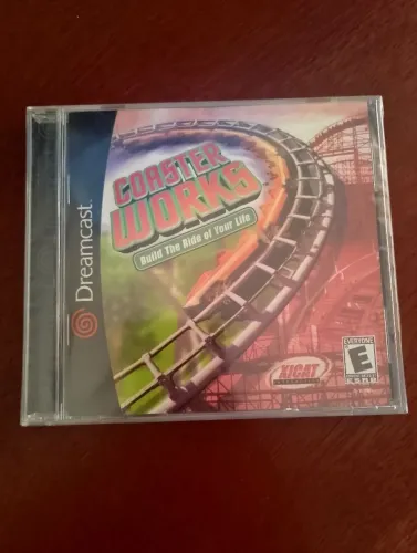 Coaster Works Sega Dreamcast Original Lacrado Novo