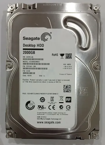 HD 2TB SEAGATE 3.5