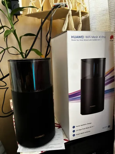Roteador Huawei wifi 7 Ax1 Pro preto