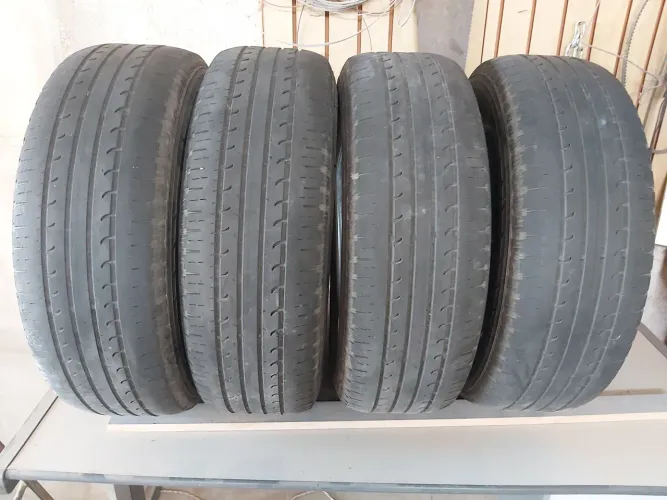 4 pneus 205/65 R16 Good Year Meia Vida Ler Anúncio!