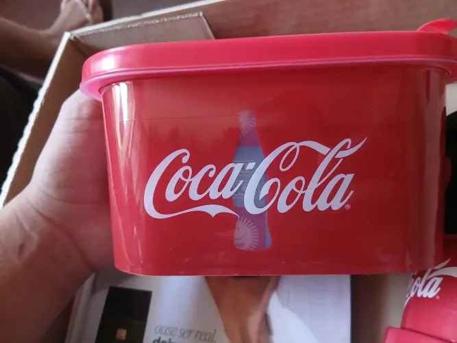 Kit 3 potes da coca-cola