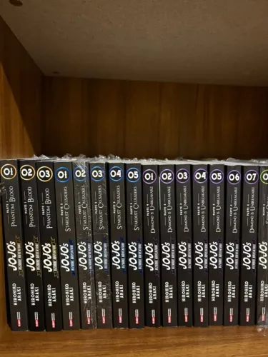 Mangás Jojo 8 volumes partes 1, 3