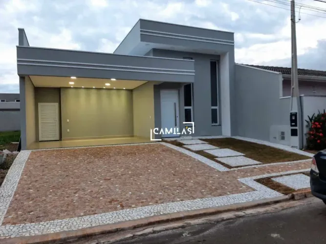 Casa com 3 dormitórios para alugar, 185 m² por R$ 6.166,00/mês - Residencial Terras do Fon