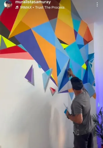 Pintura de artística, Artista visual, muralista
