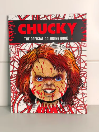 Livro de colorir do Chucky