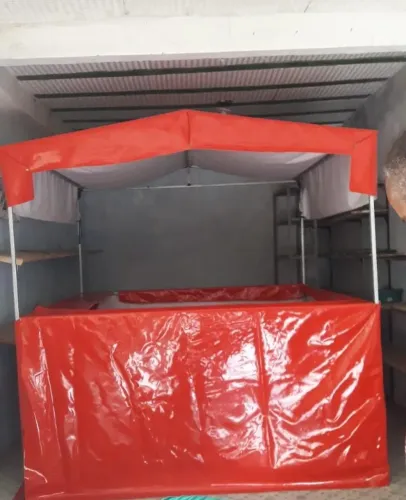 Barraca para vender lanche