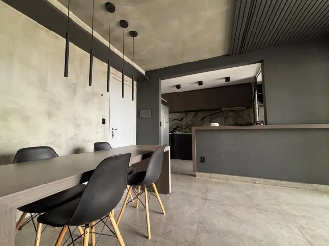 Apartamento Mobiliado no Jardins do Éden II | Cozinha Planejada com Acabamento Sofisticado