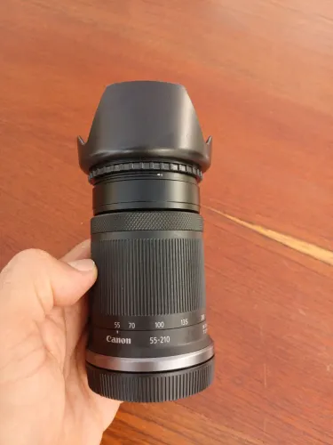 Lente canon RF 55 -210mm Zerada !