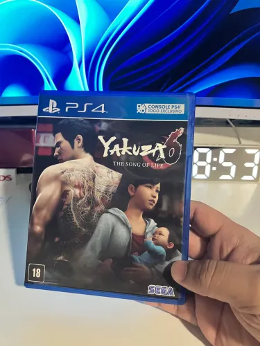 Jogo YAKUZA 6 ( Exclusivo ) PS4