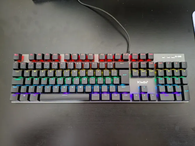 Teclado Gamer Mecânico