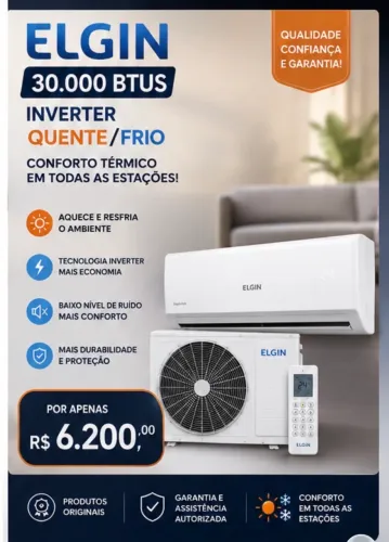 Ar condicionado 30.000 btus