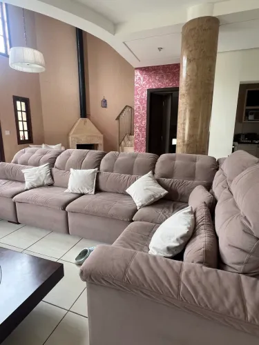 Sofá retrátil oito lugares