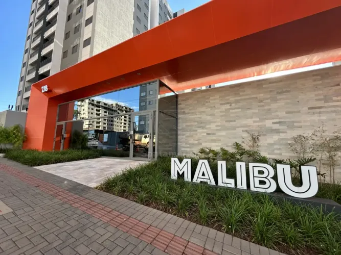 Apartamento para alugar na Região Sul de Londrina no Edifício Malibu com 2 quartos