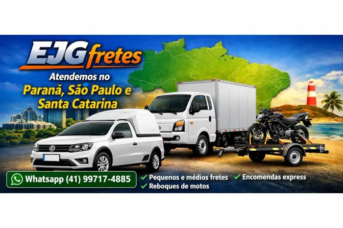 Fretes e resgate de motos