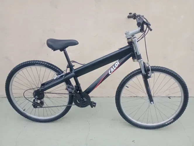Bicicleta aro 26 Caloi de alumínio