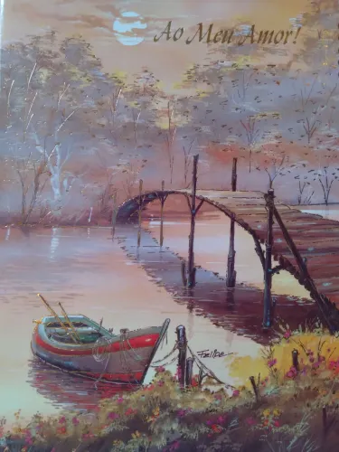 Cartões de mensagens anos 80