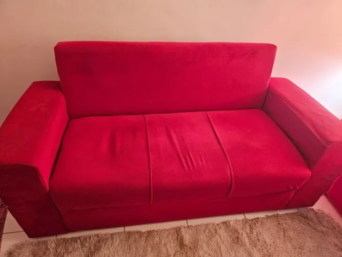 Sofá 2 e 3 lugares-SÓ CHAMEM QUEM FOR REALMENTE COMPRAR!