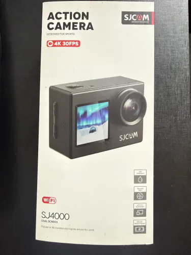 Câmera de ação SJCAM SJ4000 Dual Screen 4K 30FPS