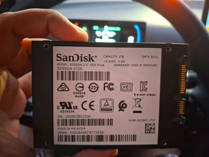 SSD Sandisk de 1 Tera