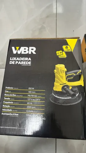 Lixadeira nunca usei
