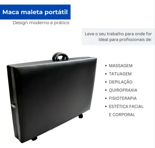 Maca Portátil Dobrável Profissional - Usada
